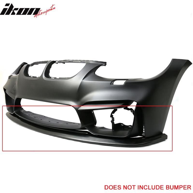 2011-2013 BMW E92 LCI Models V1 Style PU Front Bumper Lip Spoiler