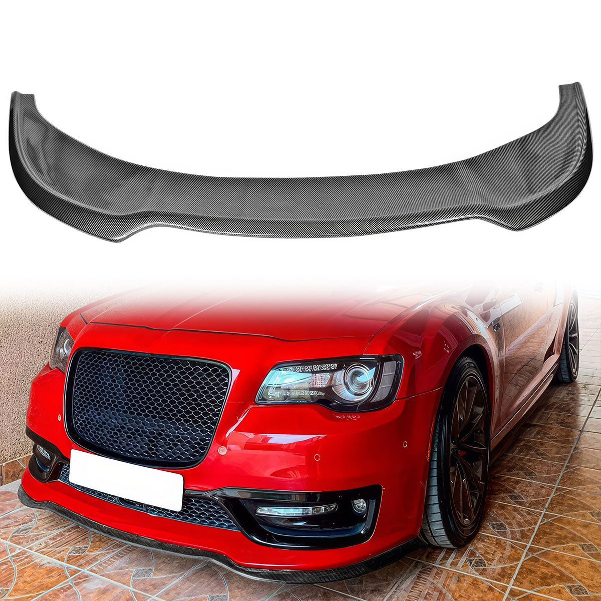 2015-2023 Chrysler 300 Front Lip Spoiler Chin Splitter PP