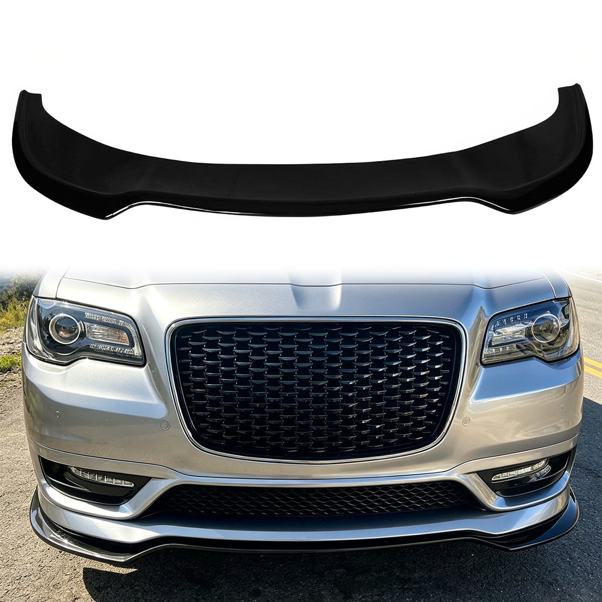 2015-2023 Chrysler 300 Front Lip Spoiler Chin Splitter PP