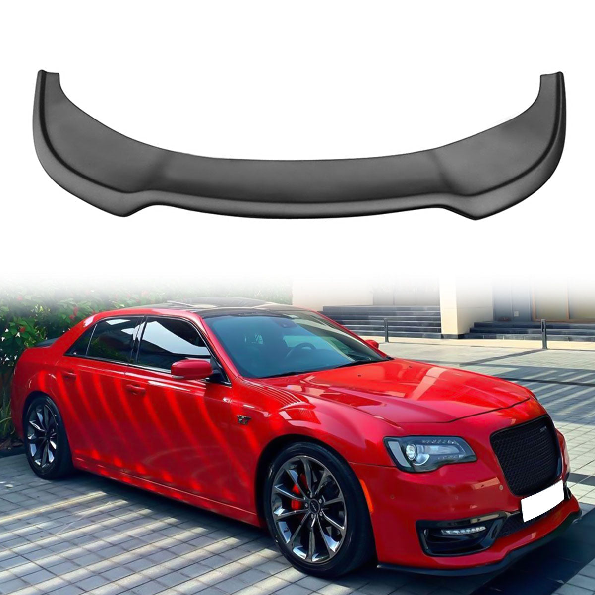 2015-2023 Chrysler 300 Front Lip Spoiler Chin Splitter PP