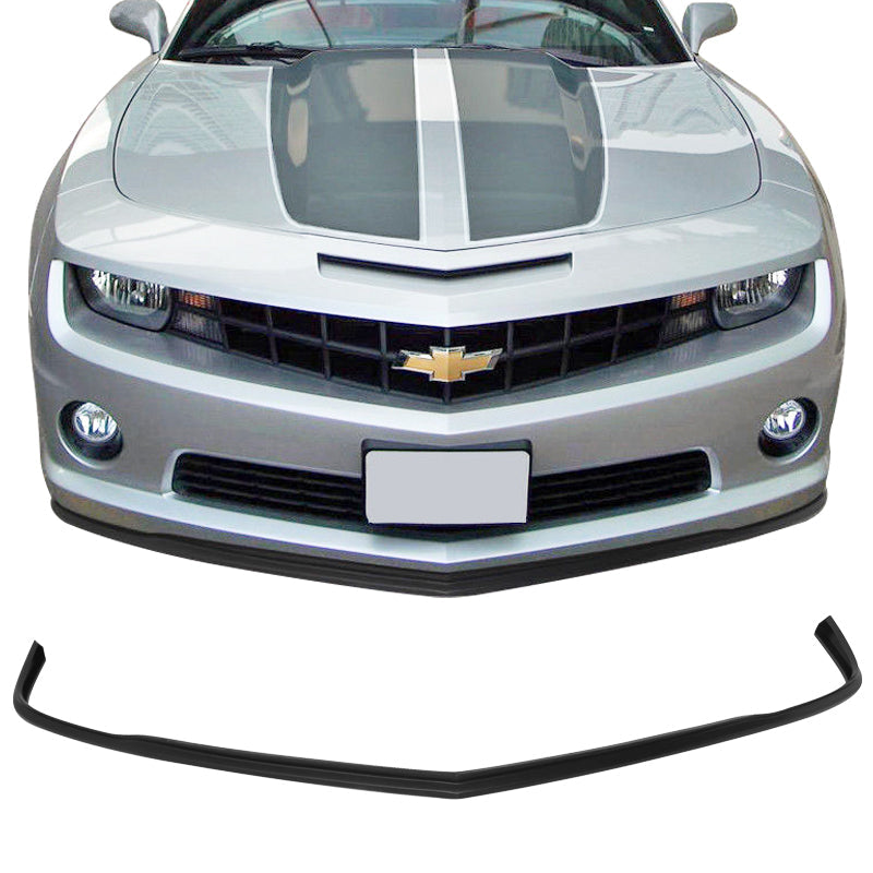 2010-2013 Chevy Camaro 2Dr V8 V Style Unpainted Front Bumper Lip PU