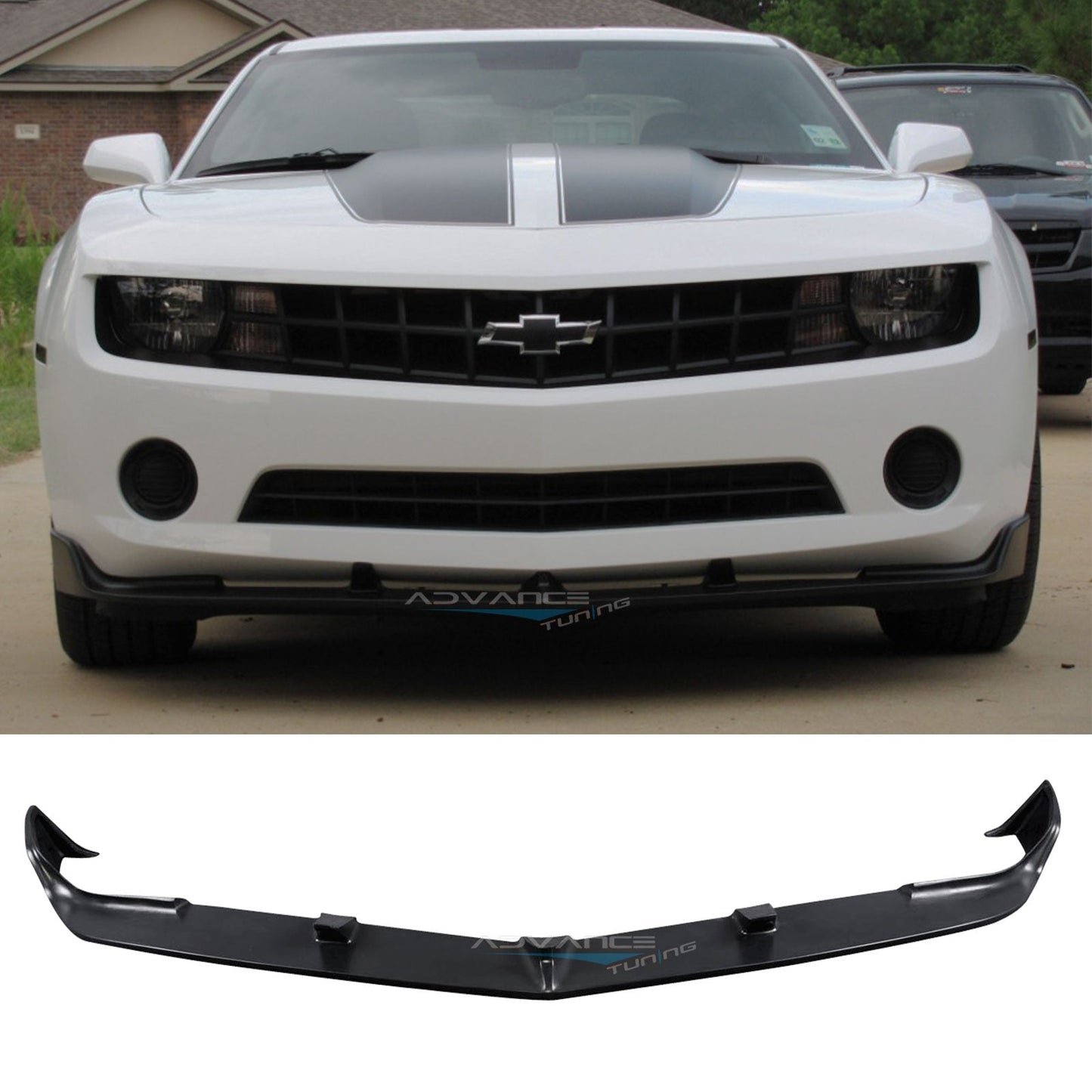 2010-2013 Chevy Camaro Unpainted PU Front Bumper Lip Spoiler Splitter