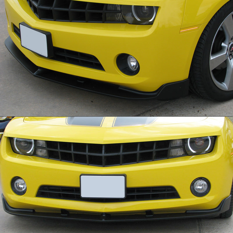 2010-2013 Chevy Camaro Unpainted PU Front Bumper Lip Spoiler Splitter