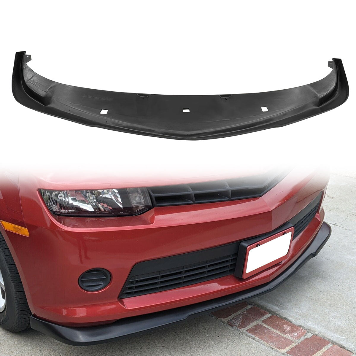 2014-2015 Chevy Camaro V6 LT LS GFX Front Bumper Lip Splitter