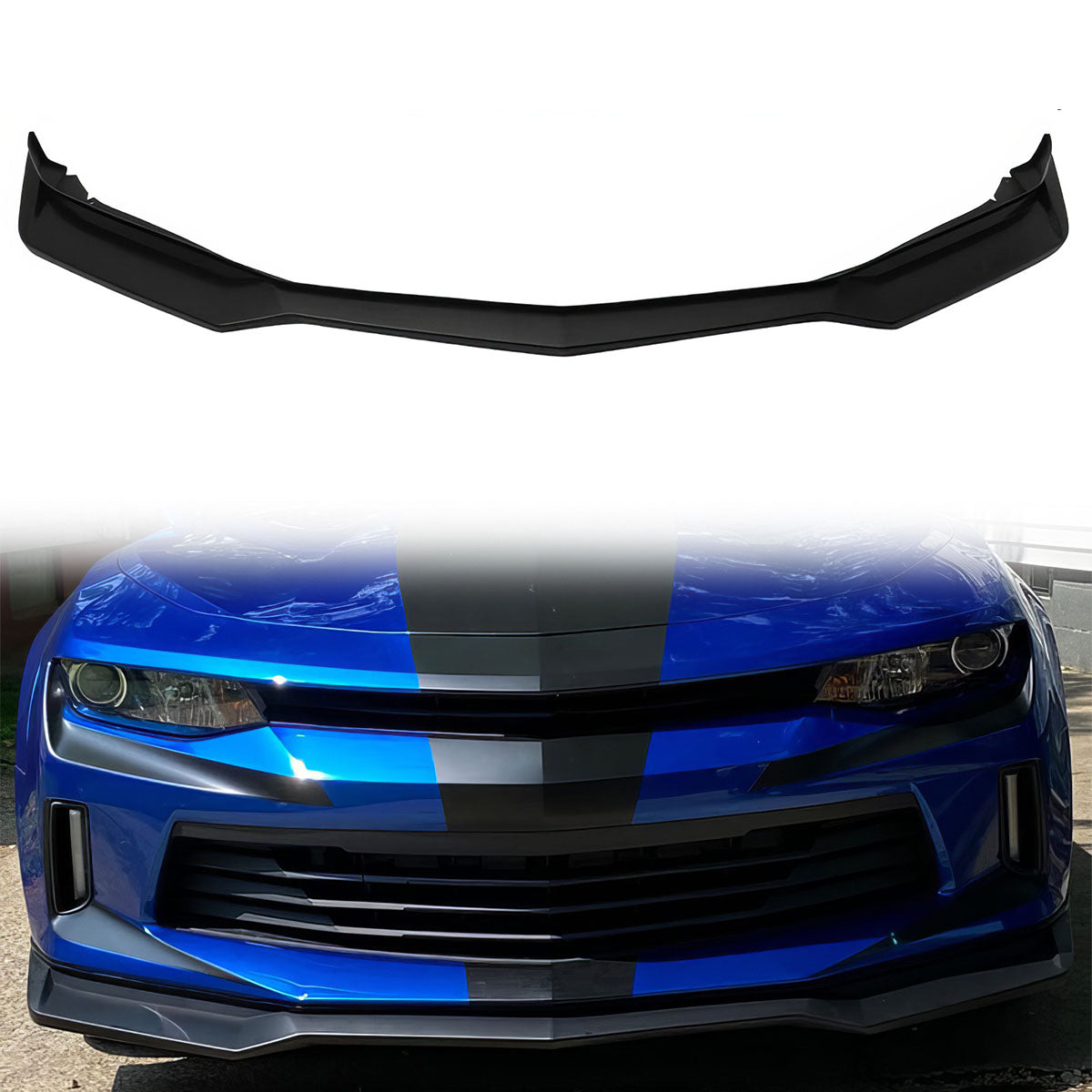 2016-2018 Chevy Camaro ZL1 Style Front Bumper Lip Chin Spoiler PP
