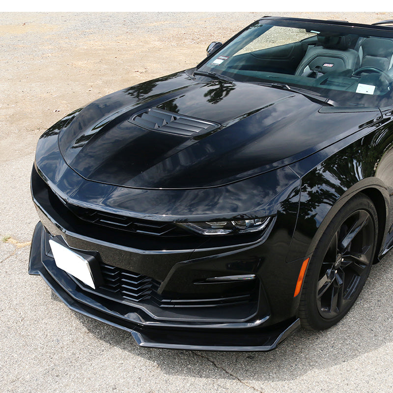 2016-2024 Chevy Camaro Front Lip Spoiler 1LE Style 3PCS ABS