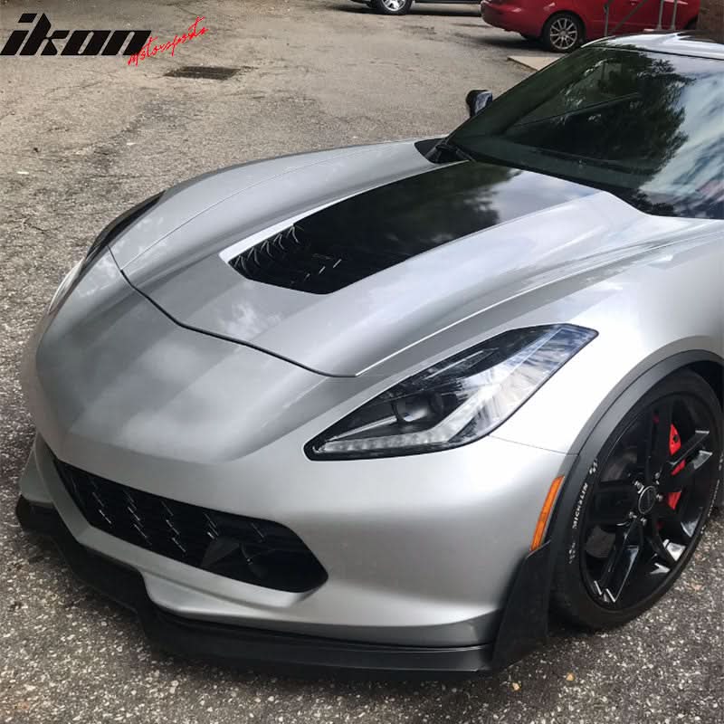 2014-2019 Chevy Corvette C7 Stingray Front Bumper Lip Splitter