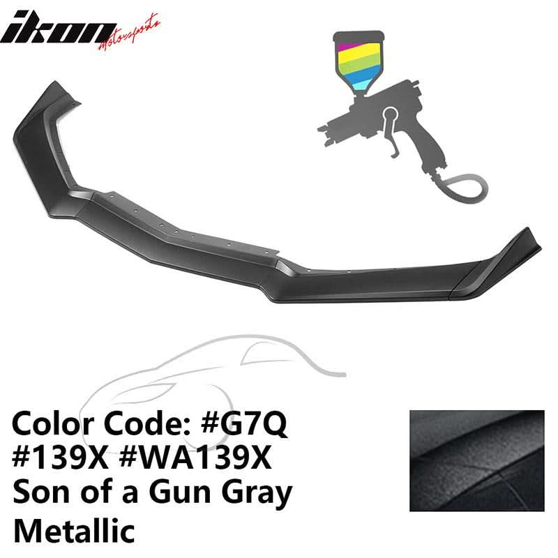 2020-2025 Chevy Corvette C8 5VM Style Front  Lip 5PCS ABS