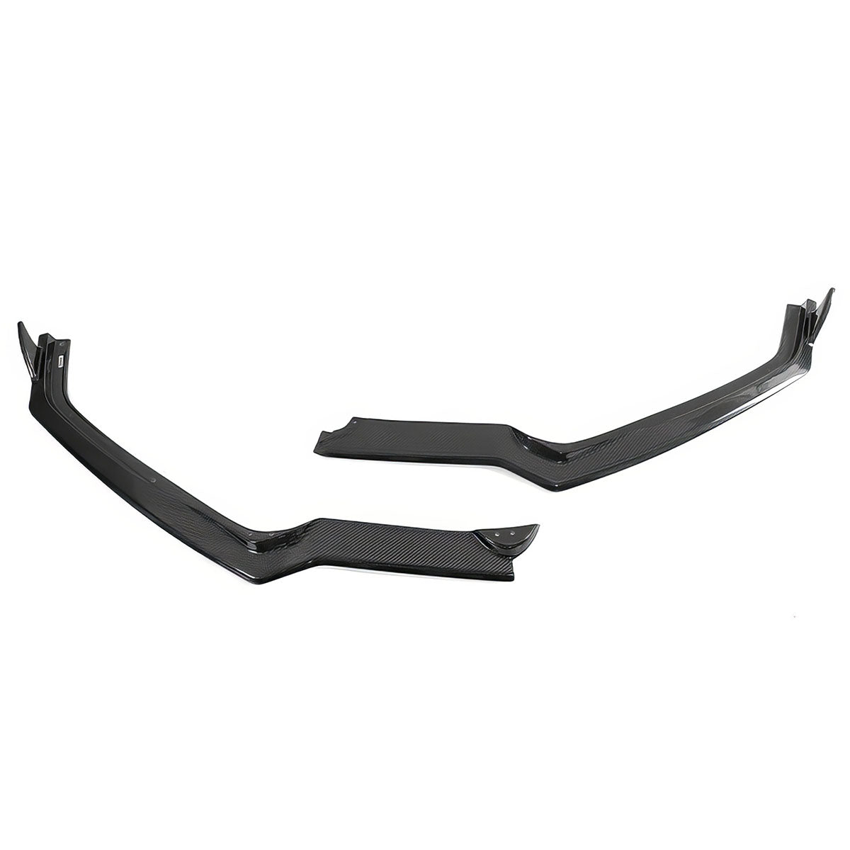 2020-2025 Corvette C8 Stingray/Z51 Front Bumper Lip Carbon Fiber 2PC