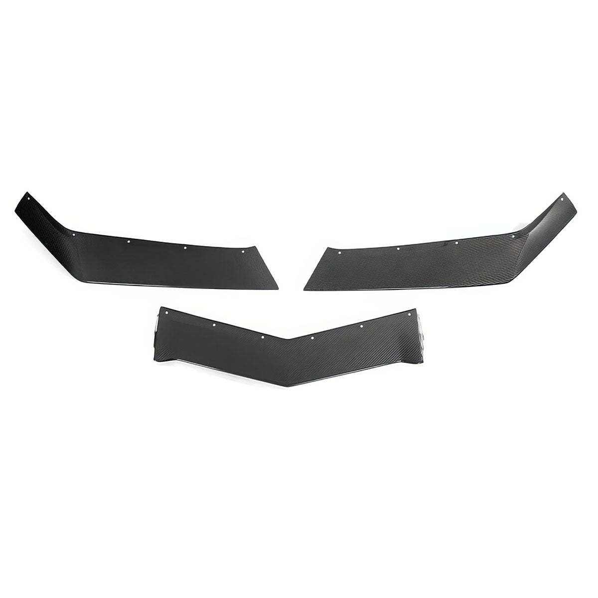 2023-25 Chevrolet Corvette C8 Z06 E-Ray Front Bumper Lip Carbon Fiber