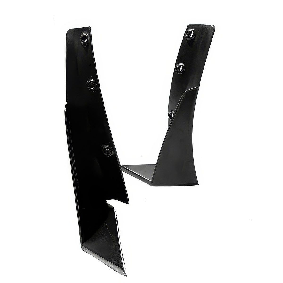 2014-2019 Chevrolet Corvette Unpainted Front Lip SplitterWinglets PU