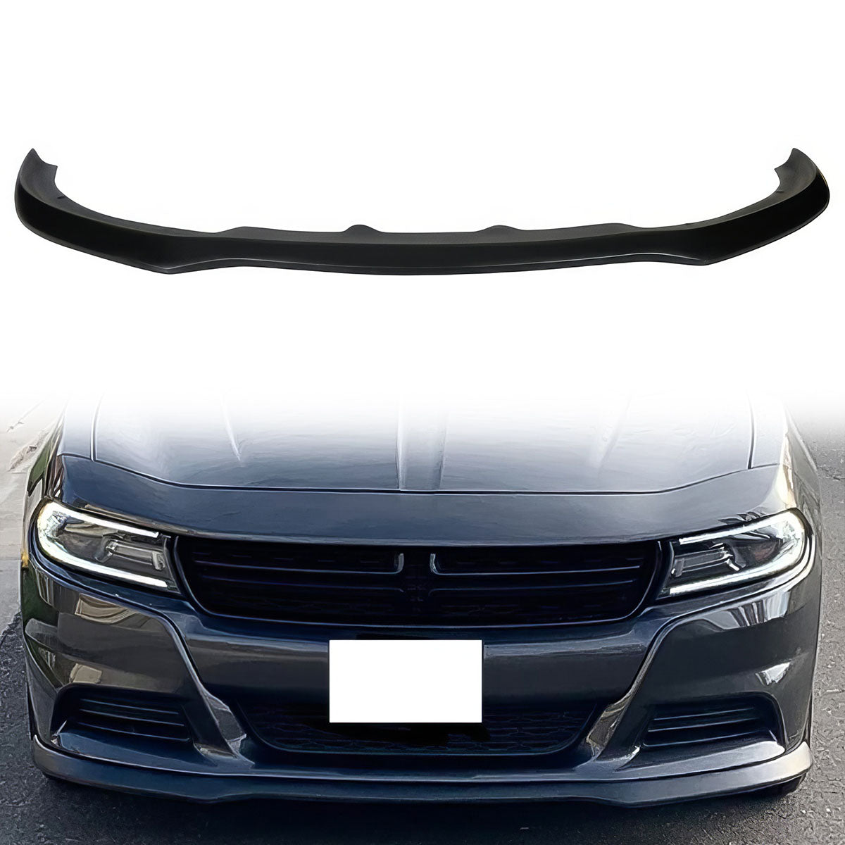 2015-2023 Dodge Charger Base Painted Front Bumper Lip Chin PP