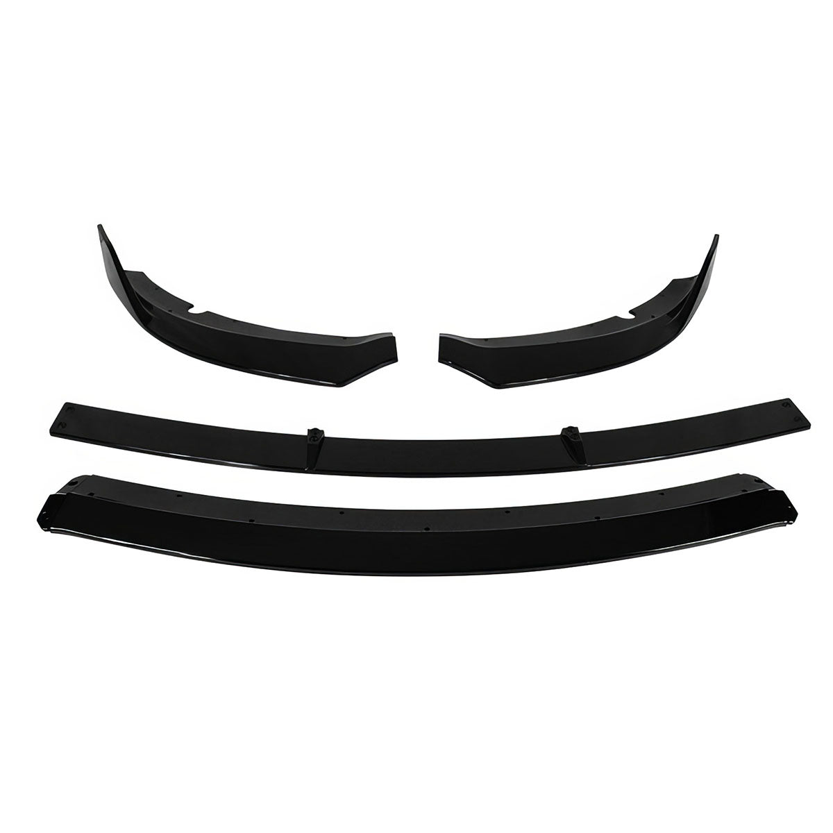2015-2023 Dodge Charger SRT Front Lip V2 Style Lip Spoiler ABS 4PCS