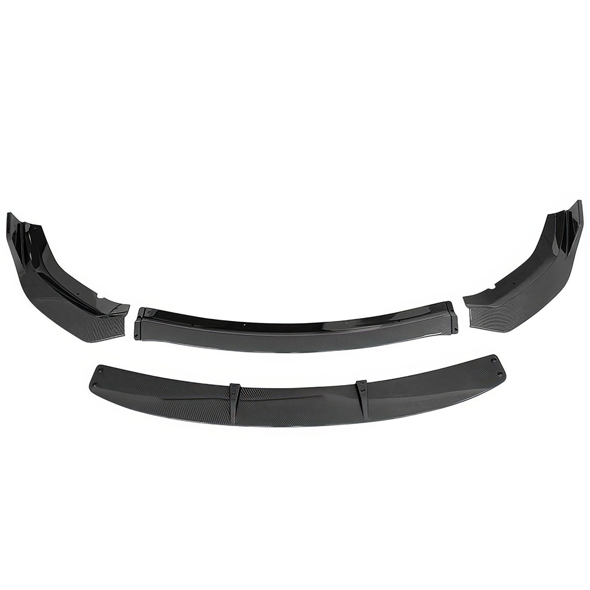 2020-2023 Dodge Charger Widebody IKON V2 Front Bumper Lip ABS 4PCS
