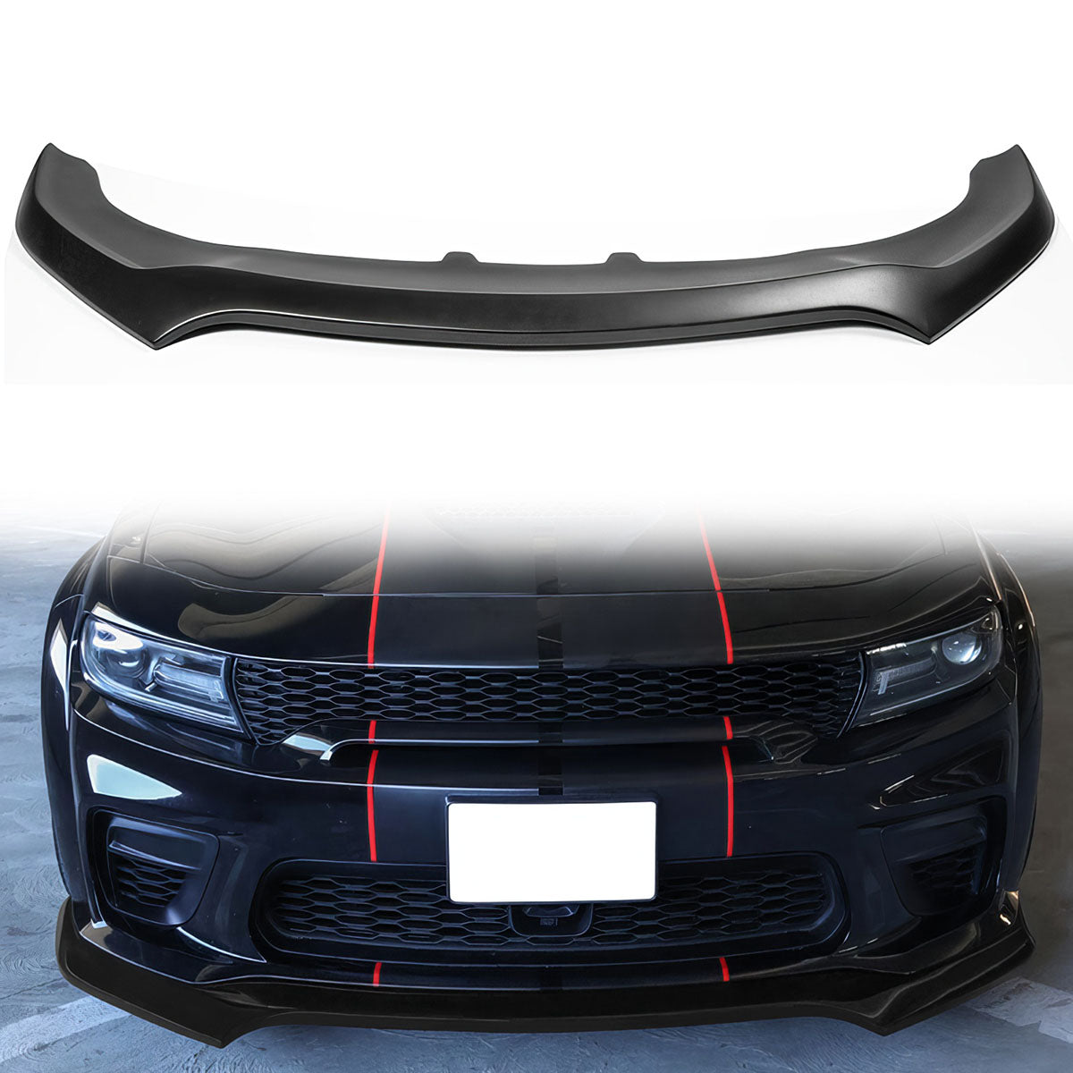 2020-2023 Dodge Charger Widebody V4 Front Lip PP