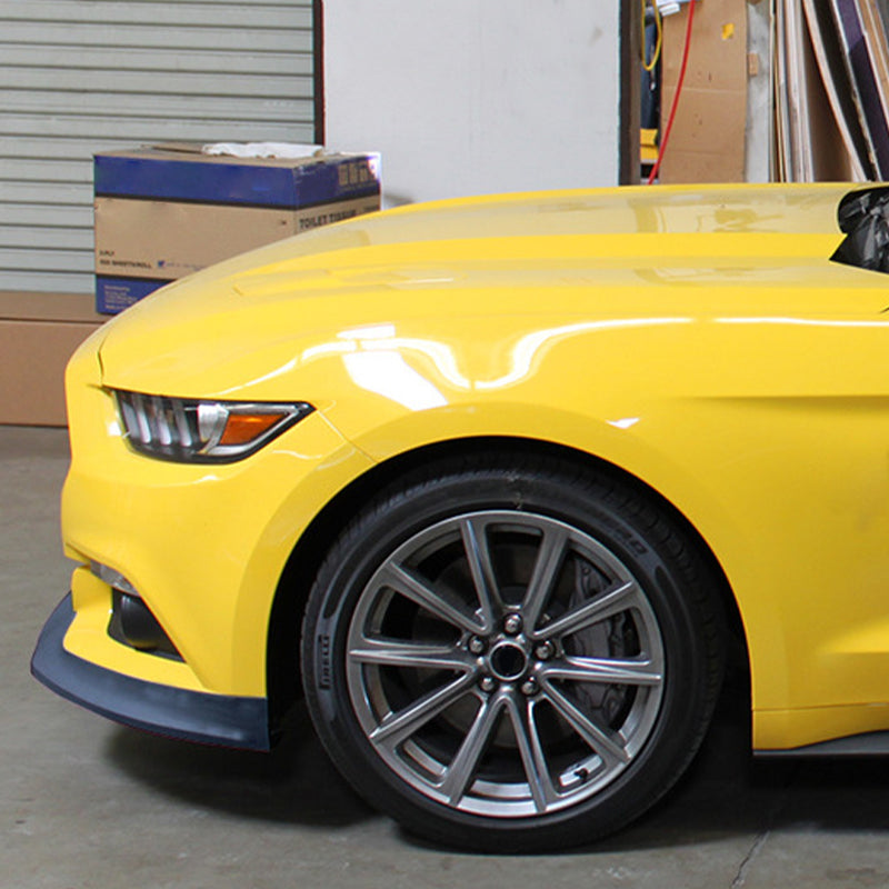 2015-2017 Ford Mustang ST Style Unpainted Front Bumper Lip Spoiler PU