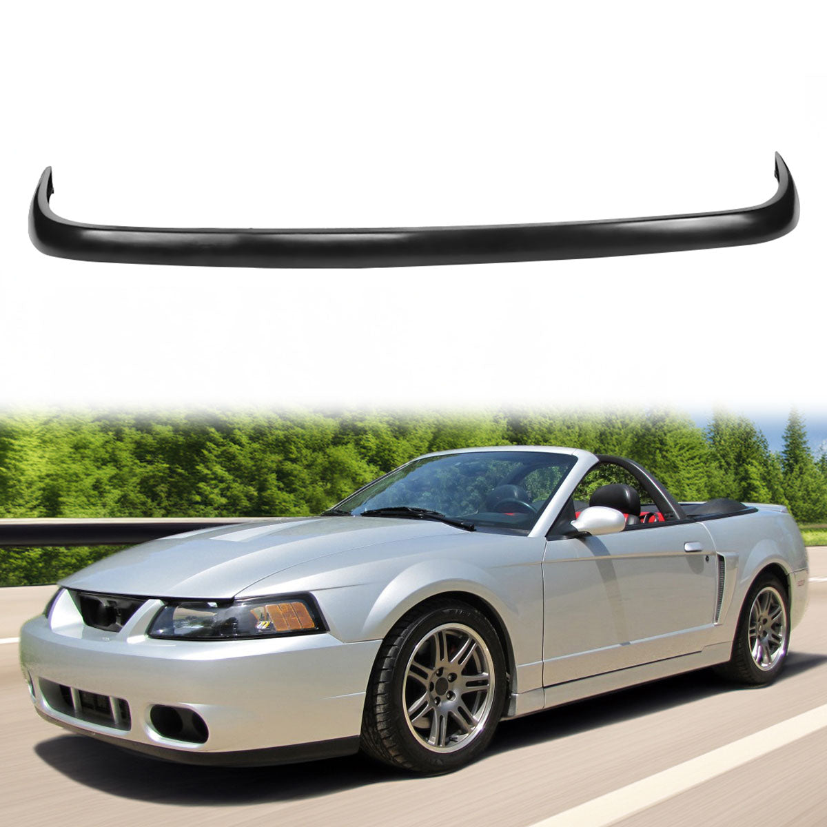 2003-2004 Ford Mustang SVT OEM Style Front Bumper Lip Spoiler PU