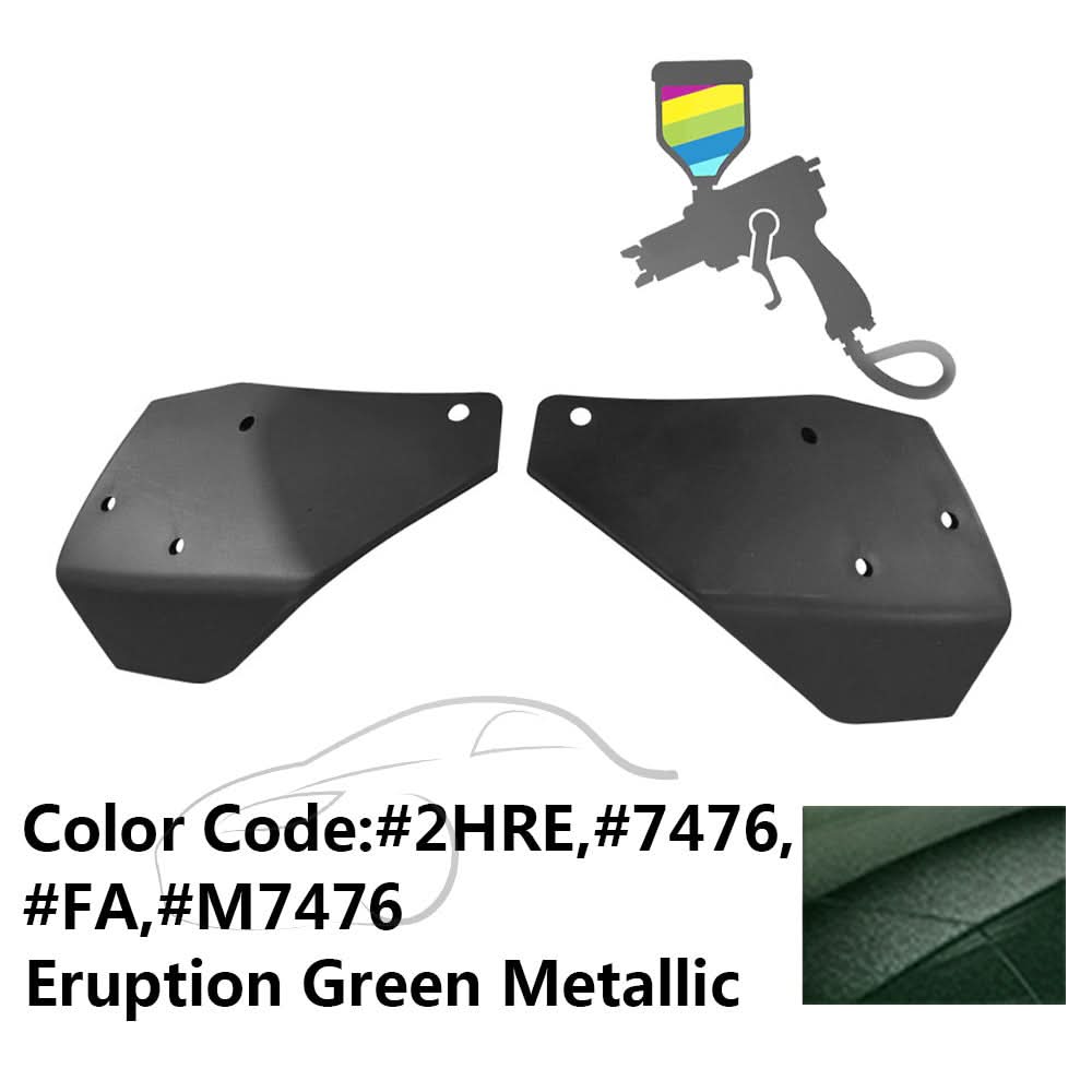 2015-2023 Ford Mustang GT Style Front Bumper Lip Spoiler Winglet PP