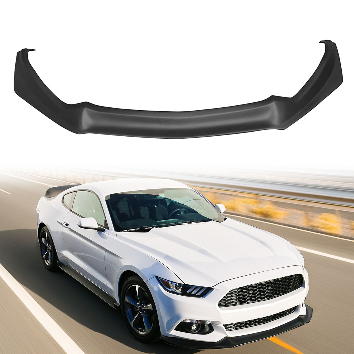 2015-2017 Ford Mustang Front Bumper Lip PP