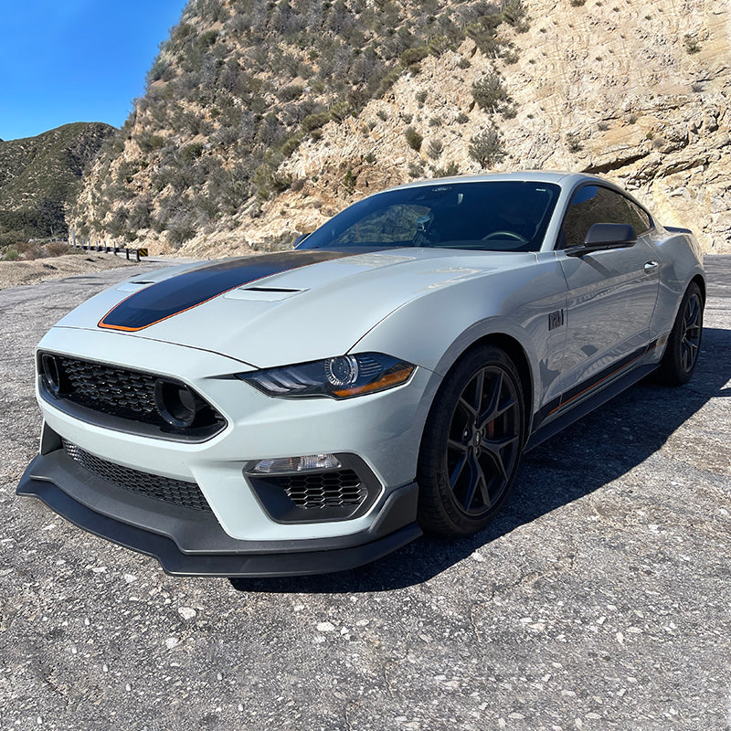2021-2023 Ford Mustang Mach 1 Front Lip Handling Package Style