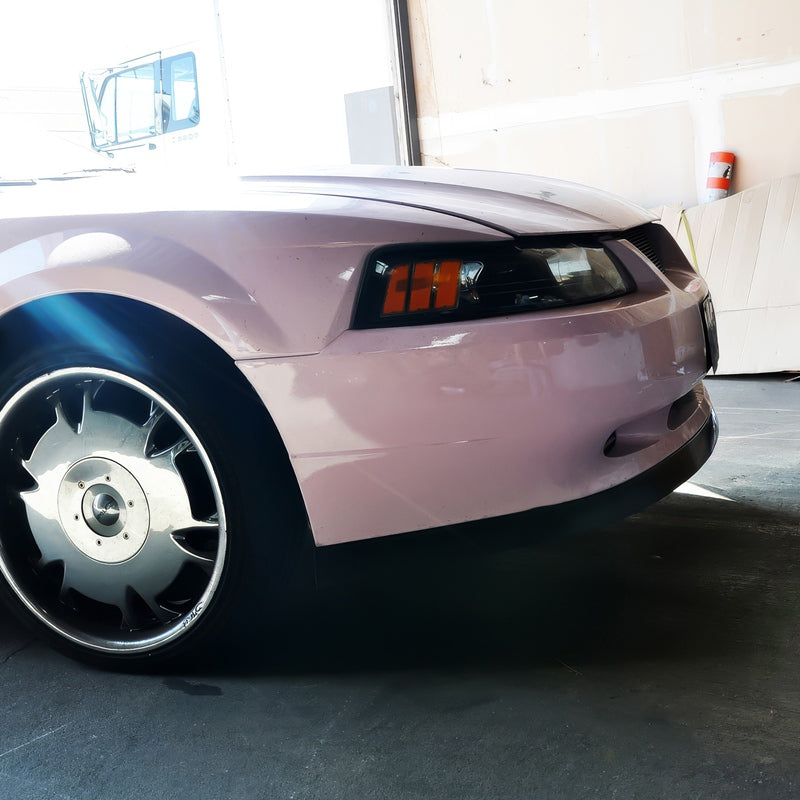1999-2004 Ford Mustang Mach 2 Style Front Bumper Lip Lower Spoiler PU