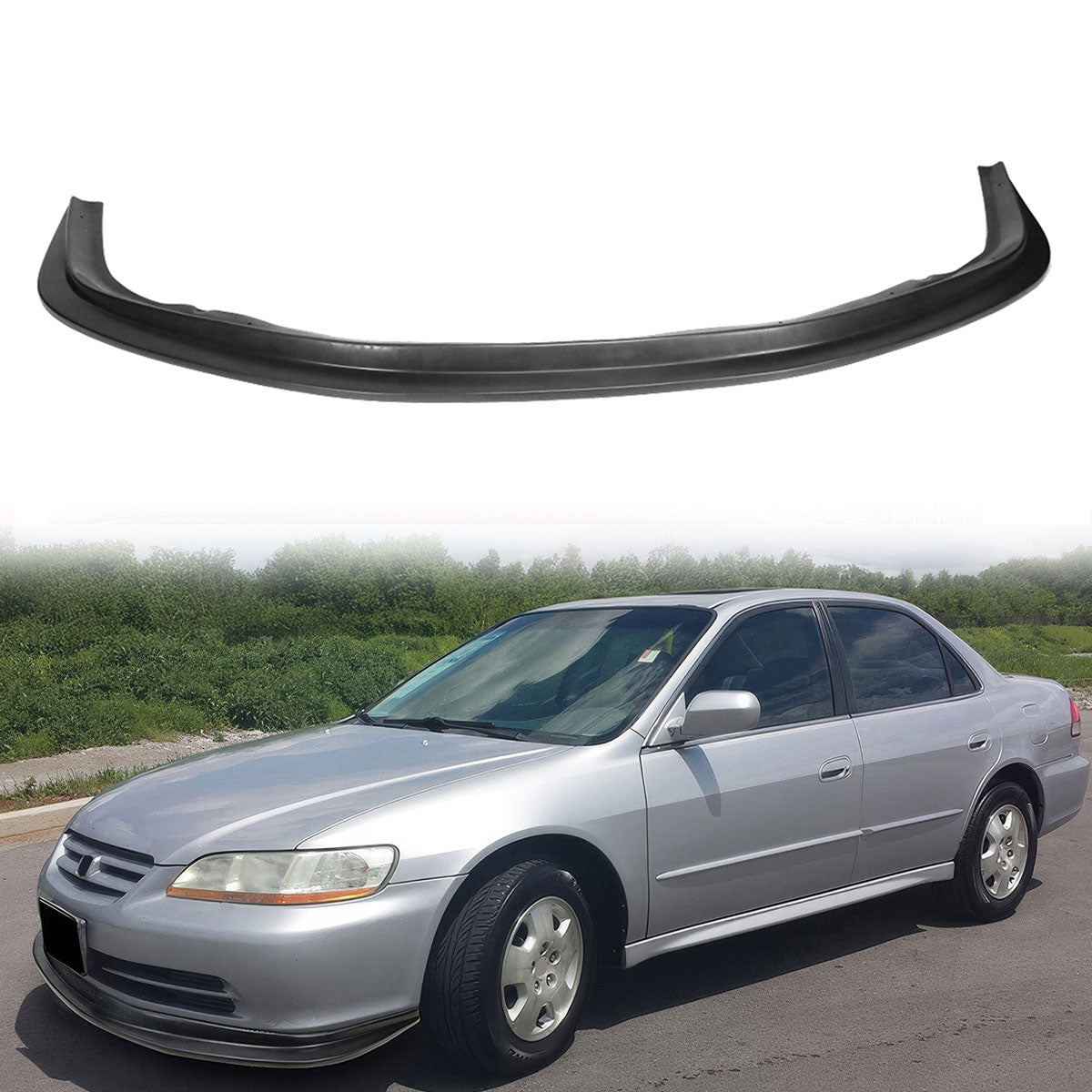 2001-2002 Honda Accord Sedan MDA Style Front Bumper Lip Spoiler PU