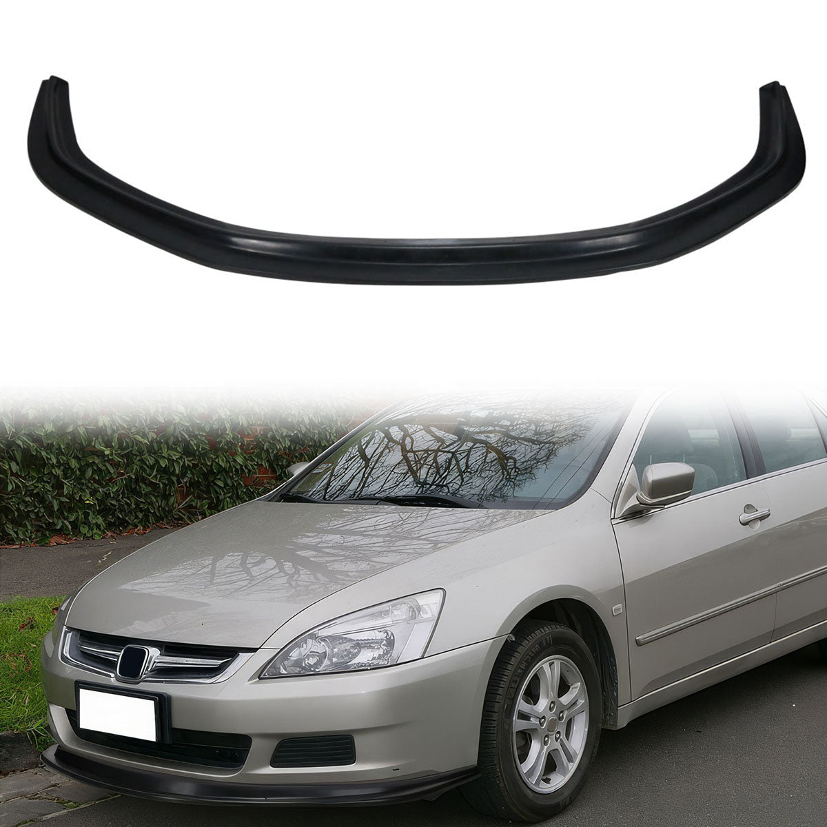 2006-2007 Honda Accord Sedan MDA Style Front Bumper Lip Spoiler PU