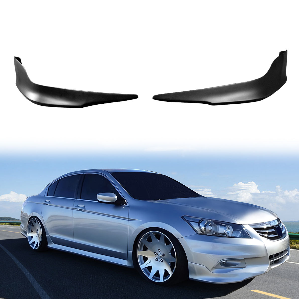 2011-2012 Honda Accord Sedan OE Front Bumper Lip PP