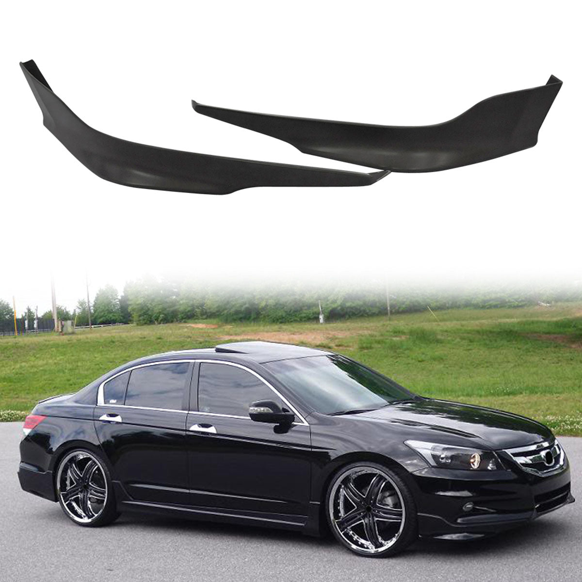 2011-2012 Honda Accord Sedan OE Front Bumper Lip PP