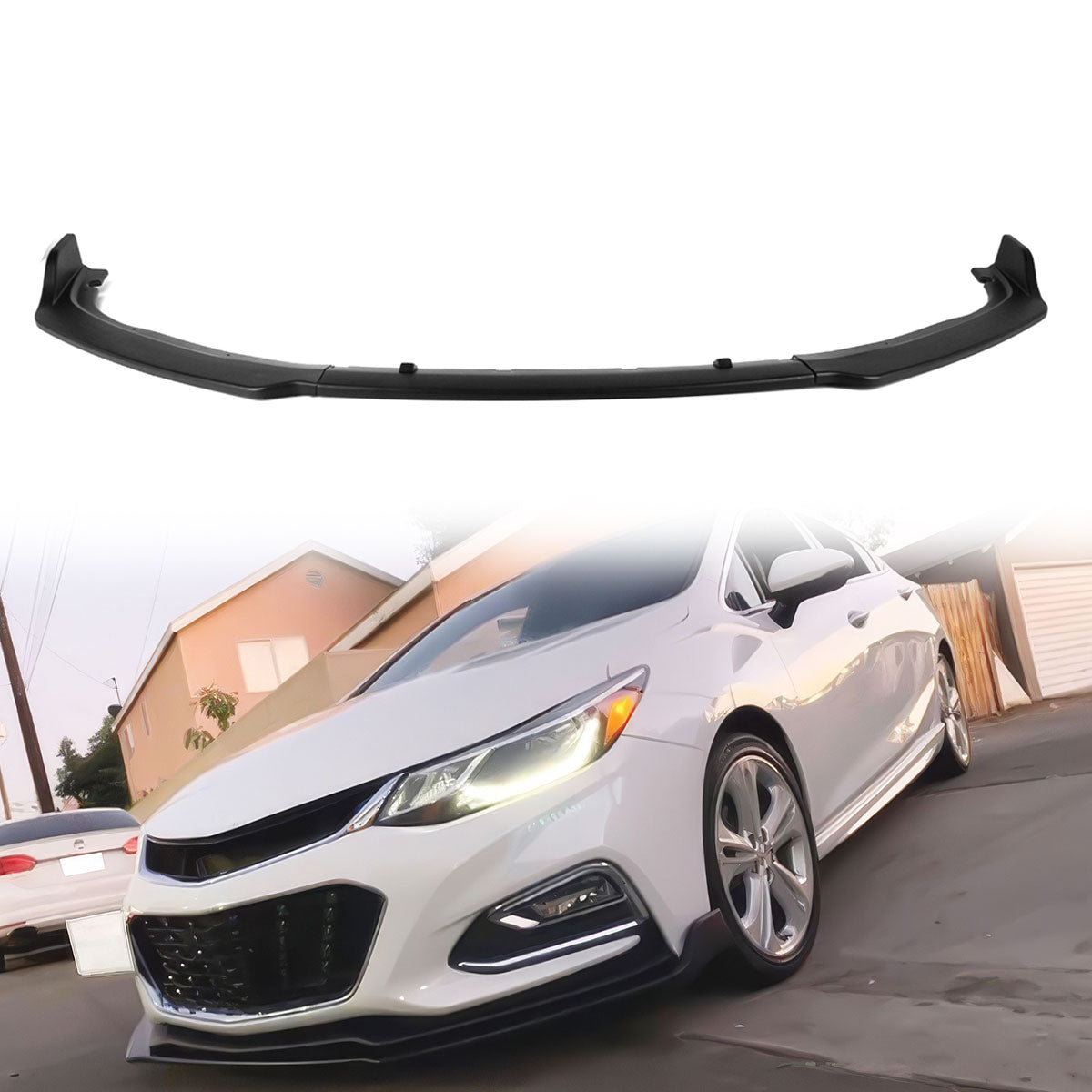 2018-2020 Honda Accord OE Style Front Bumper Lip 3PC PP