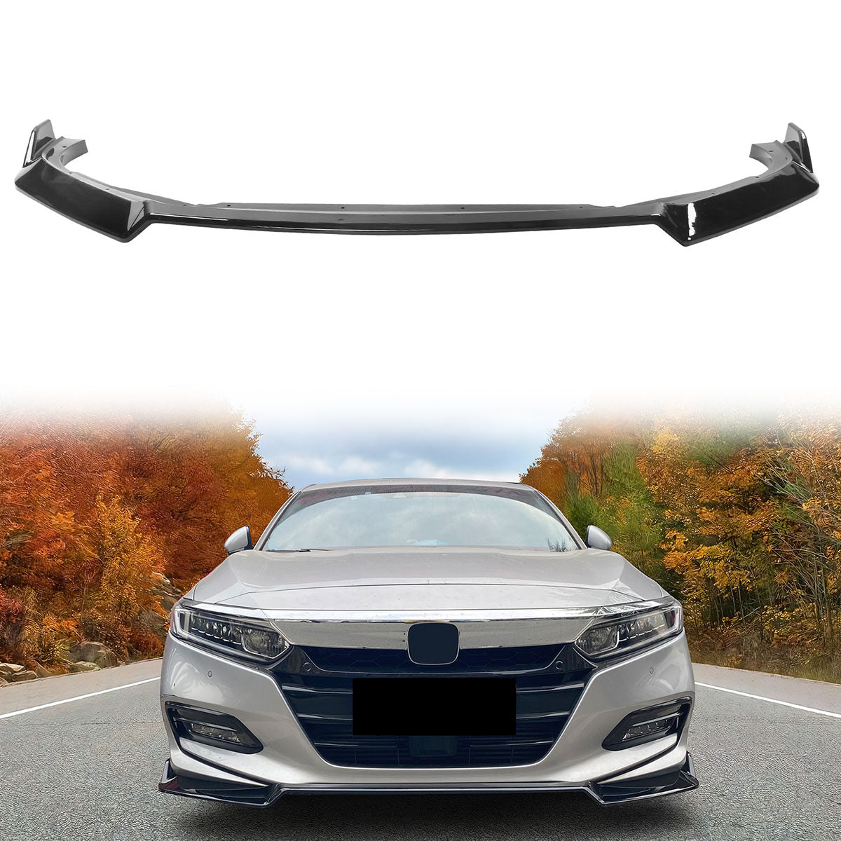 2018-2021 Honda Accord 10th IKON V3 Front Bumper Lip PP