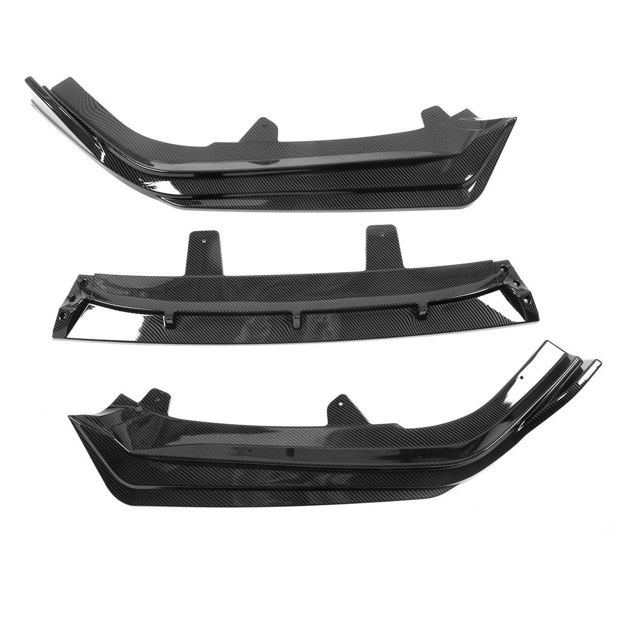 2021-2022 Honda Accord IKON V1 Style Front Bumper Lip Spoiler 3PCS PP