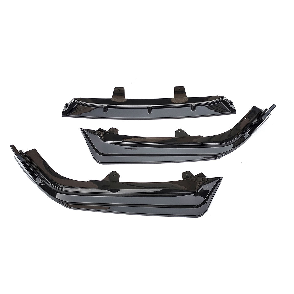 2021-2022 Honda Accord IKON V1 Style Front Bumper Lip Spoiler 3PCS PP