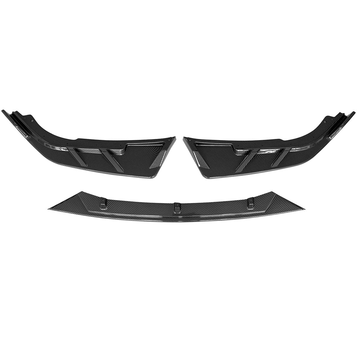 2021-2022 Honda Accord IKON V3 Style Front Bumper Lip Spoiler 3PCS