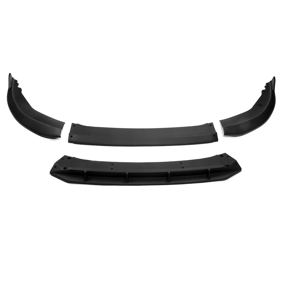 2023-2025 Honda Accord Front Bumper Lip V1 4PC Spoiler Black PP