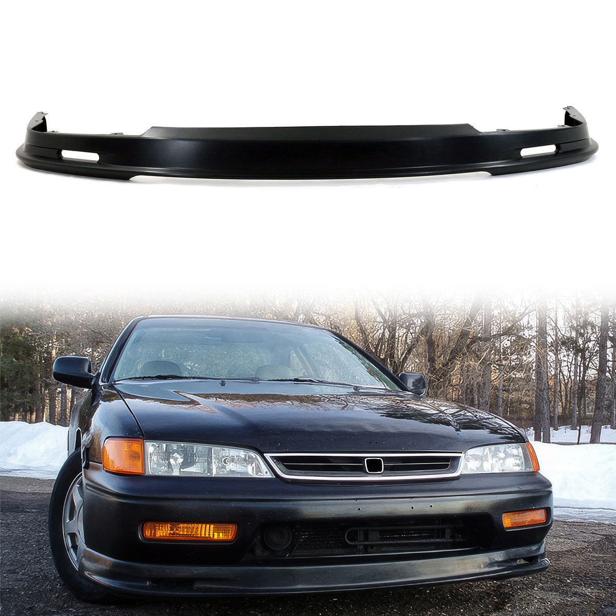 1994-1995 Honda Accord Mugen Style Painted Front Bumper Lip PP