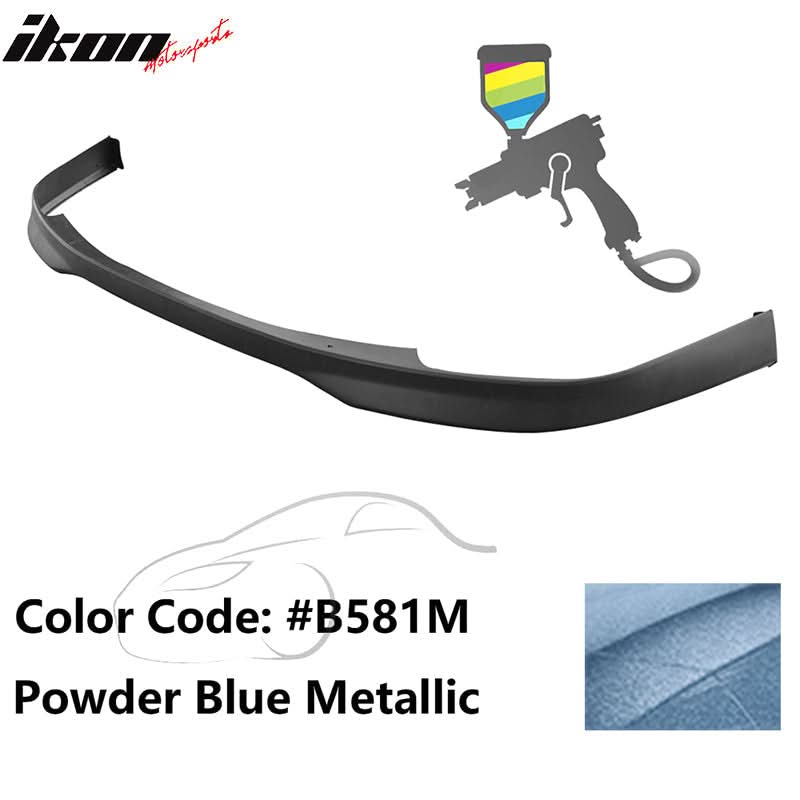 1998-2000 Honda Accord Coupe 2DR T-R Style Painted Front Bumper Lip PP