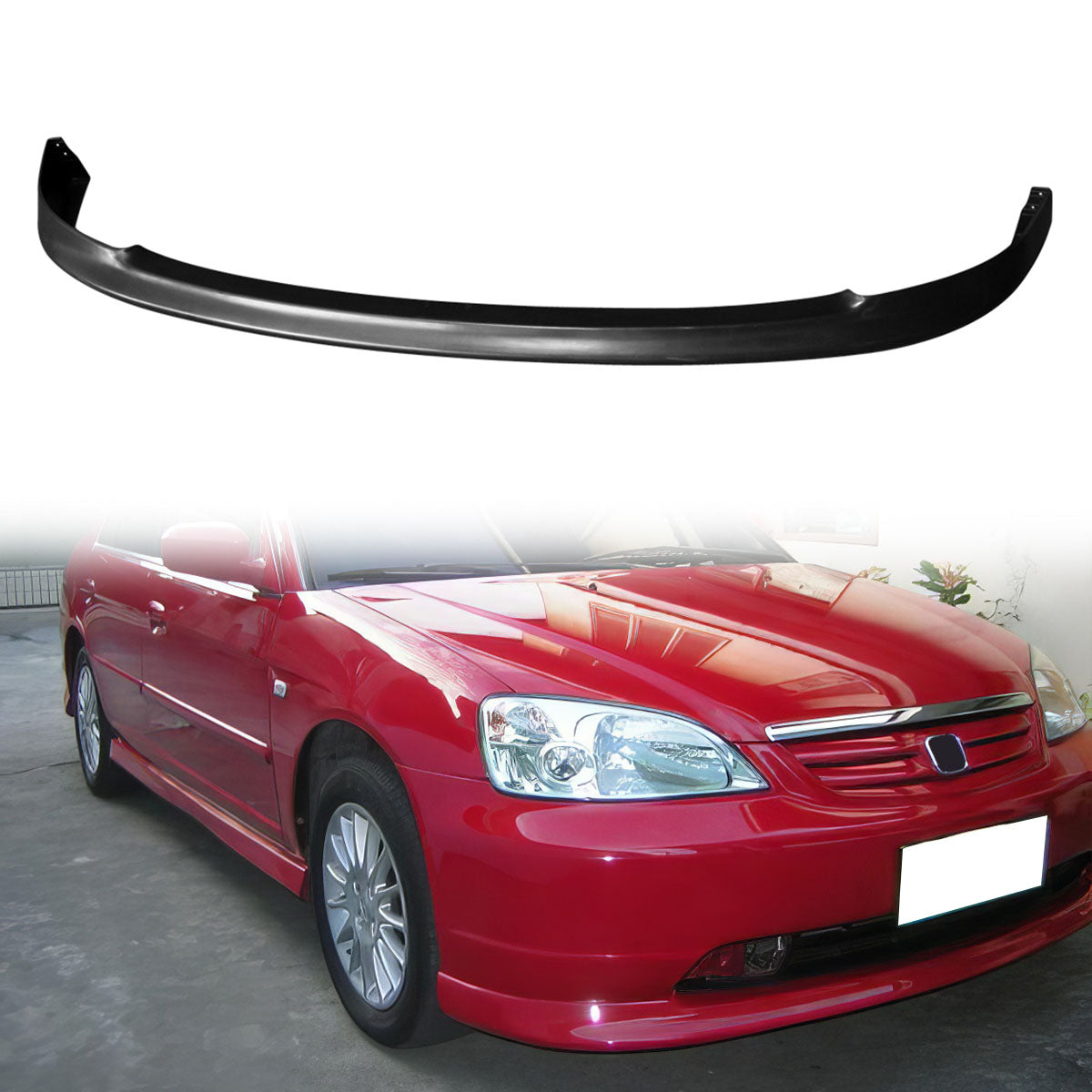 2001-2003 Honda Civic OEM Factory Style Painted Front Bumper Lip PP