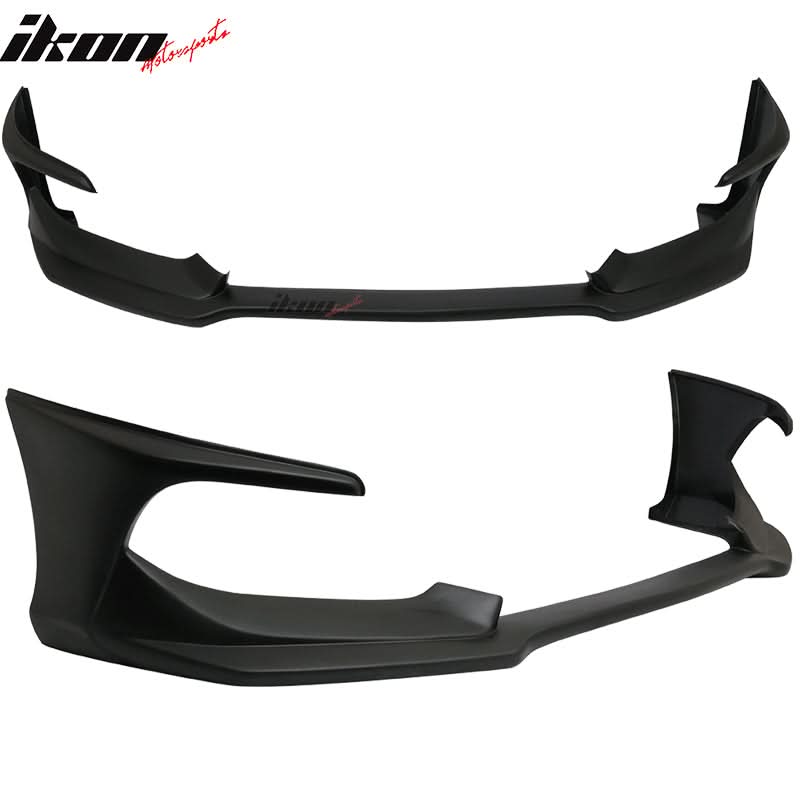 2016-2018 Honda Civic Coupe Sedan AVS Style Painted Front Bumper Lip