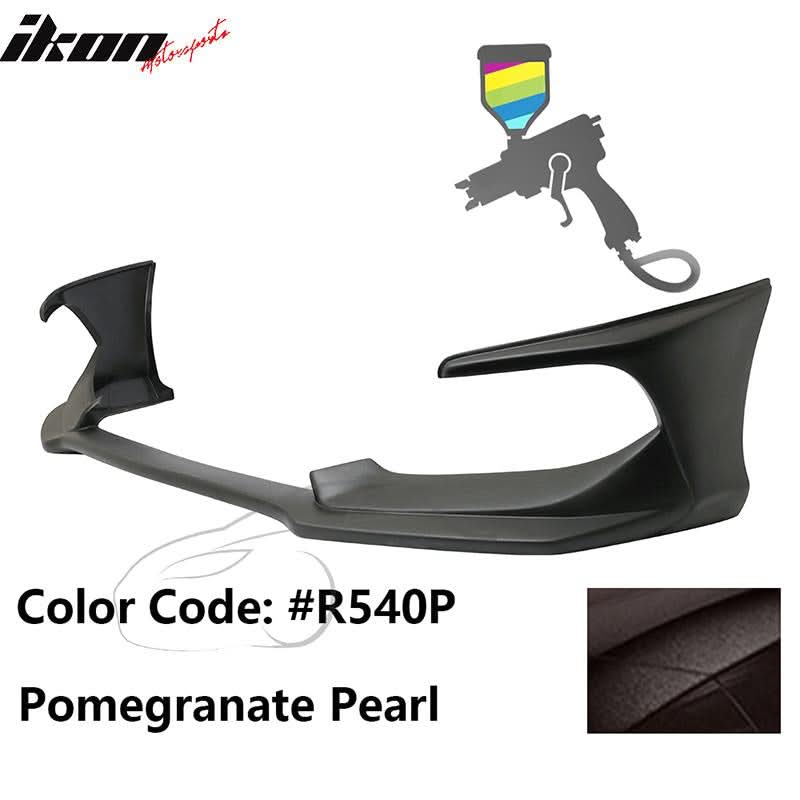 2016-2018 Honda Civic Coupe Sedan AVS Style Painted Front Bumper Lip