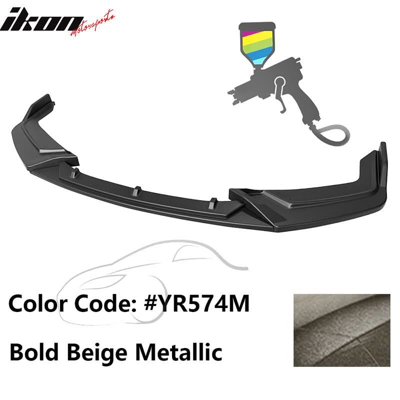 2017-2021 Honda Civic Hatchback IKON Style 3PCS Front Bumper Lip PP