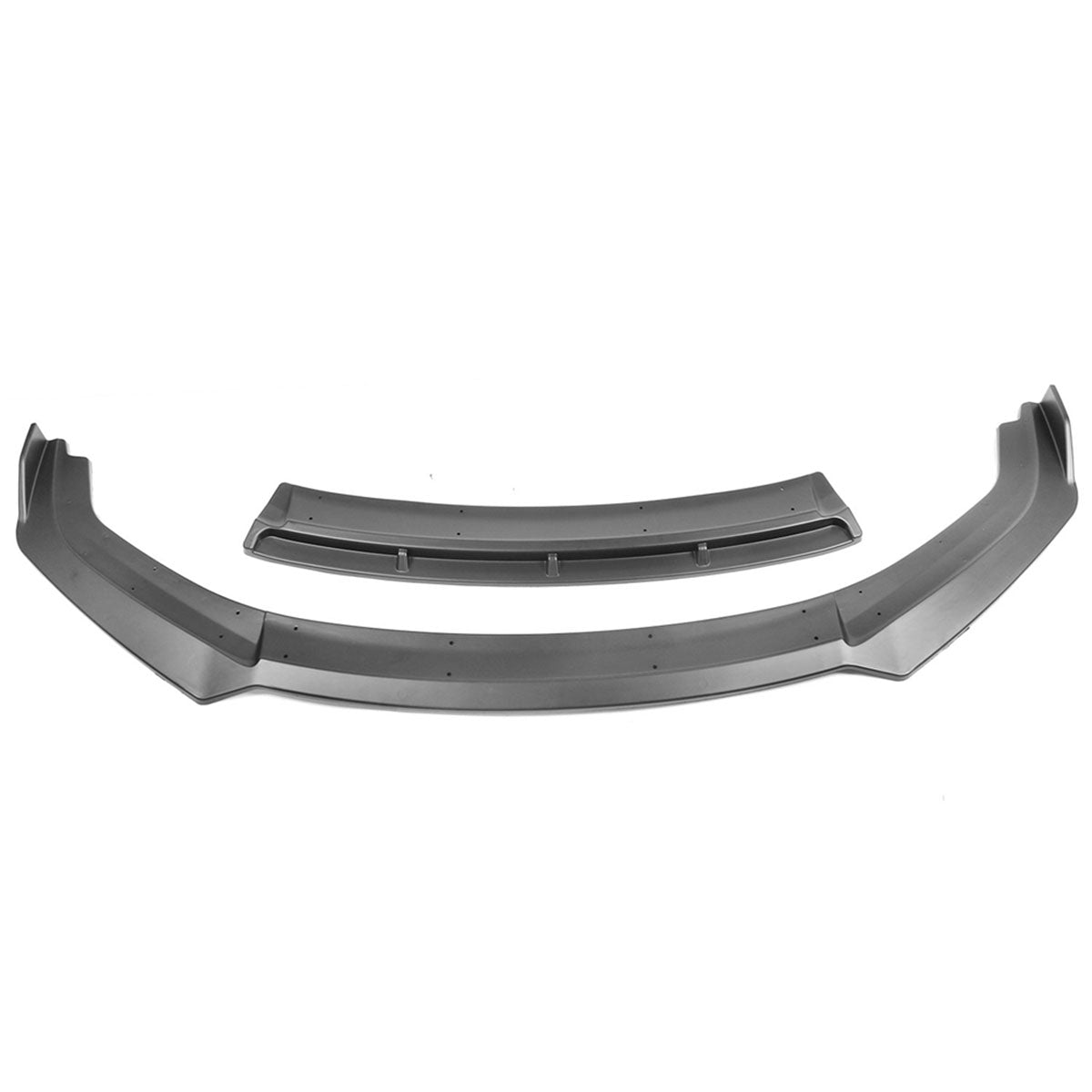 2019-2021 Honda Civic IKON V3 Style Front Bumper Lip Chin Spoiler 2PC