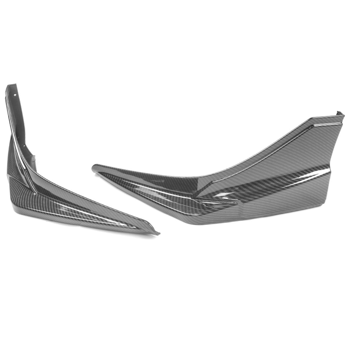 2019-2021 Honda Civic Modulo Style Front Splitters Side Apron Lip