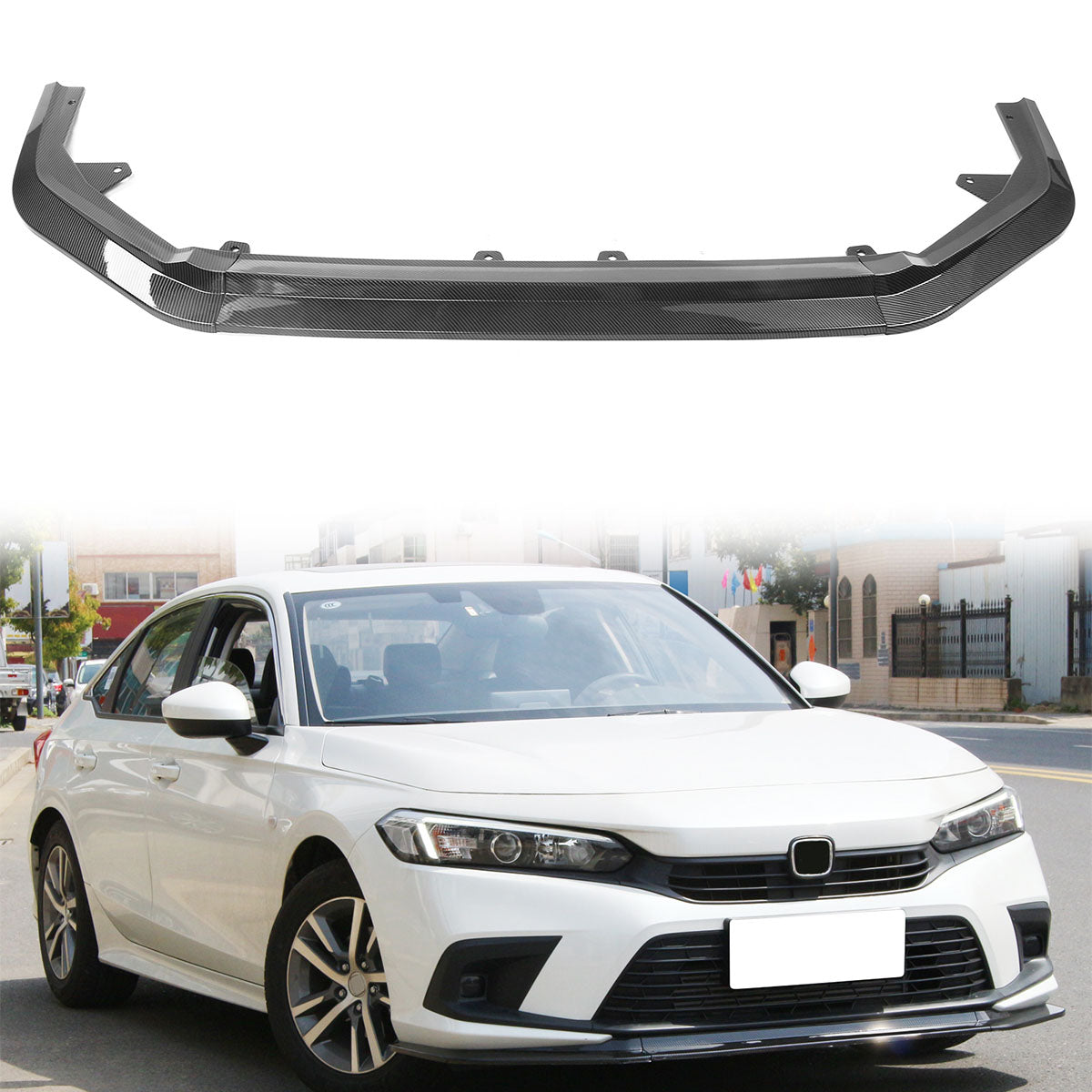 2022-2024 Honda Civic RS Style Front Bumper Lip PP