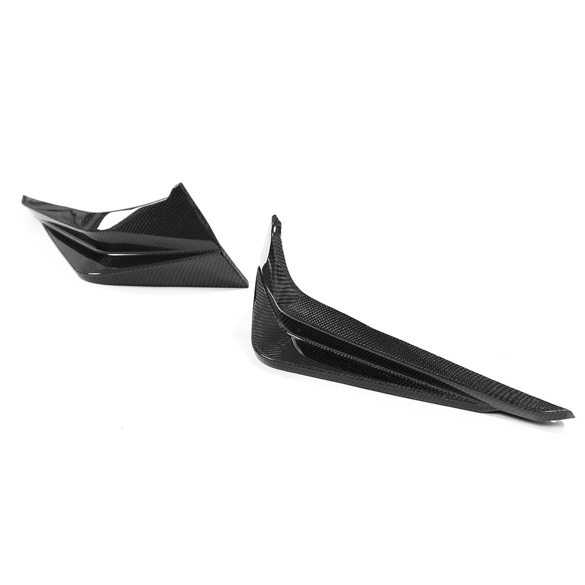 2022-2024 Honda Civic 11th HPD Style 2PC Front Splitters Painted PP