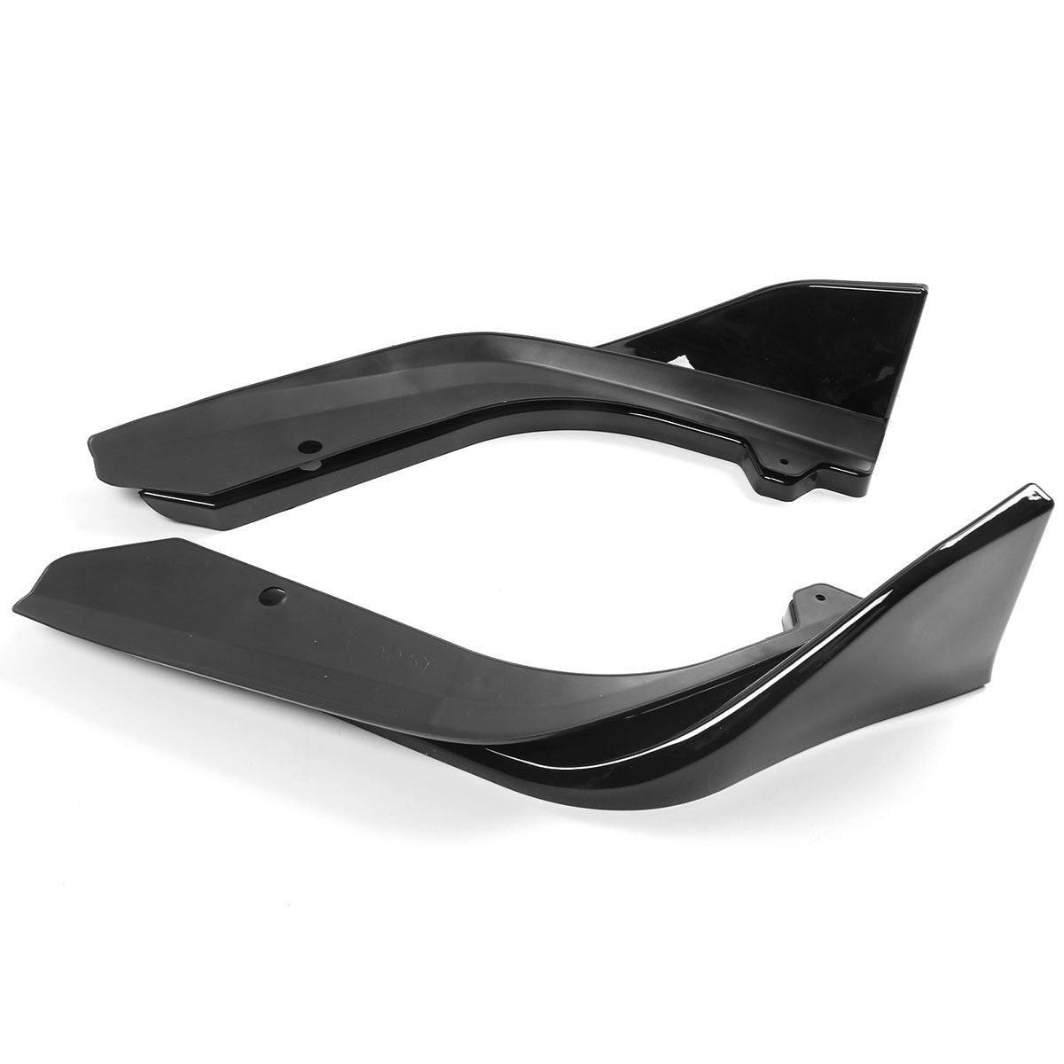 2022-2023 Honda Civic 4DR MD Style Front Bumper Lip Splitter 2PCS PP