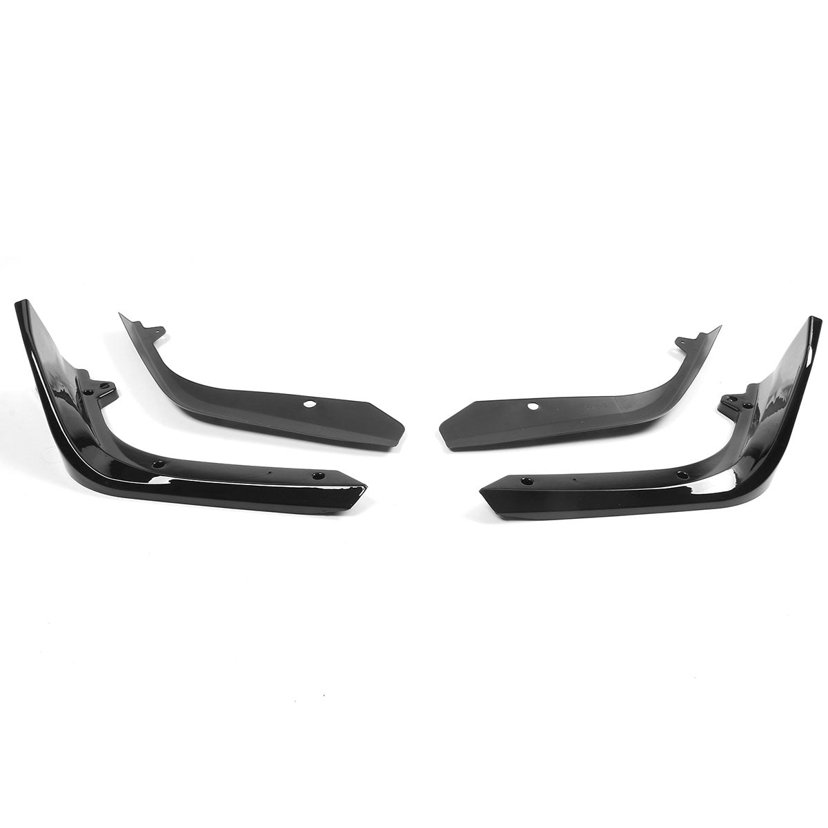 2022-2023 Honda Civic 4DR MD Style Front Bumper Lip Splitter 2PCS PP