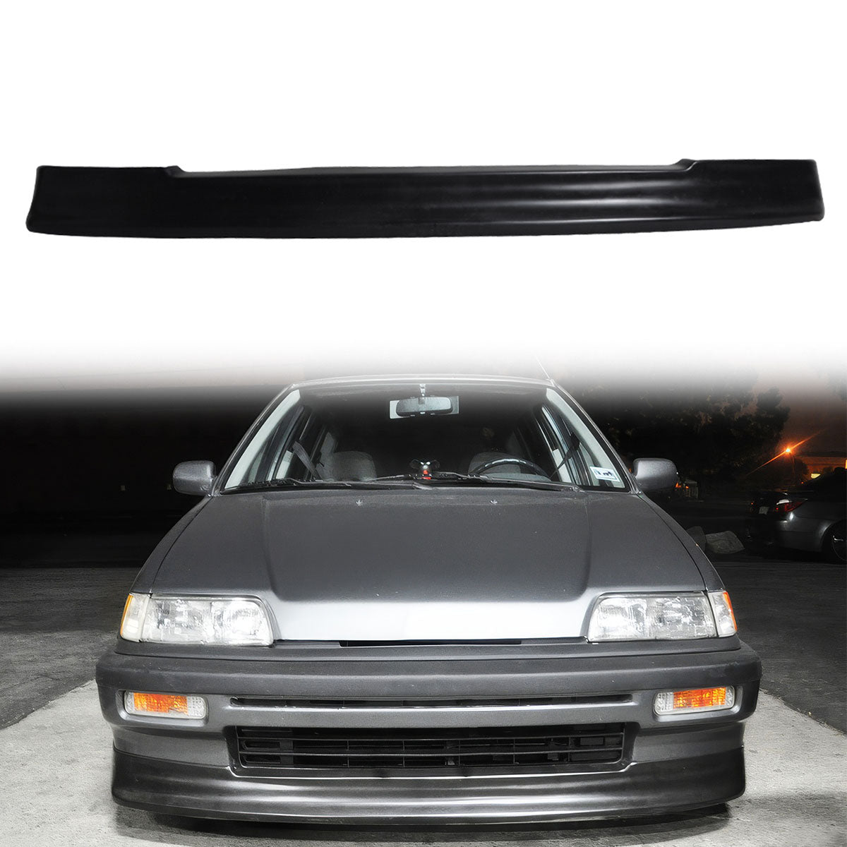1988-1991 Honda Civic CS Style Front Bumper Lip PU