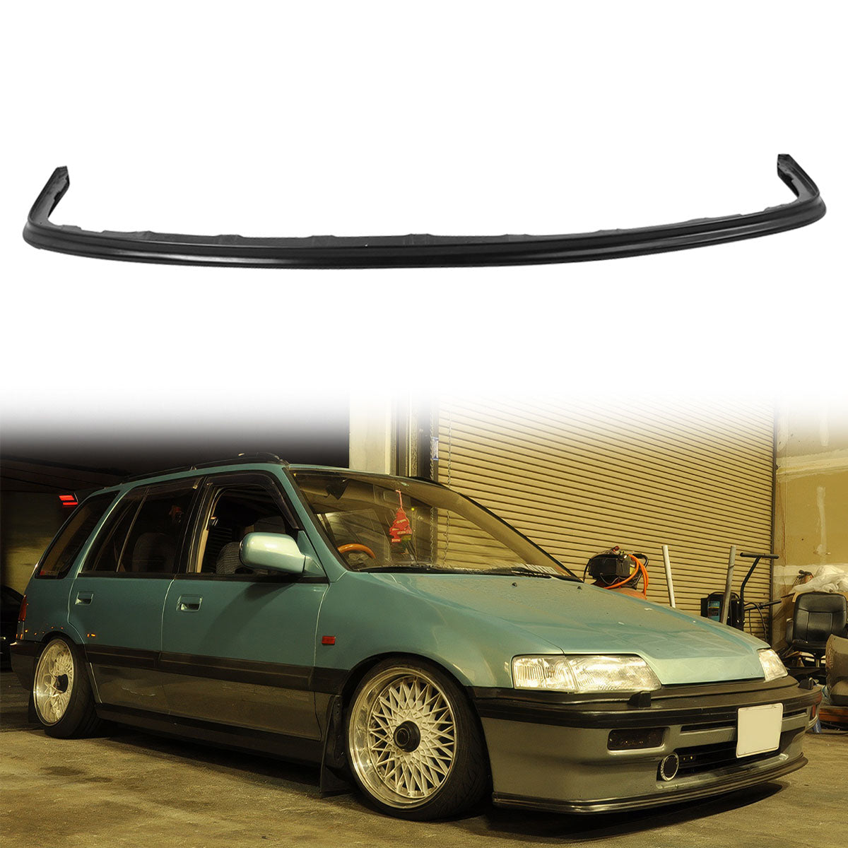 1988-1991 Honda Civic OE Fa-2000 ctory Style Front Bumper Lip PU