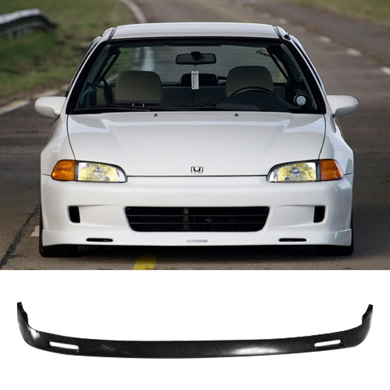 1992-1995 Honda Civic EG BYS Style Front Bumper Lip Spoiler PU